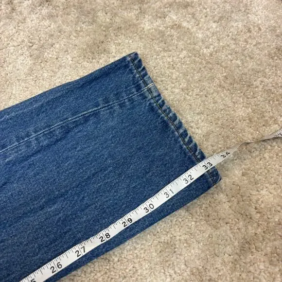 Vintage 90s Levi's 501xx Straight Leg Jeans 34x36 (32x33) Made in USA - Picture 8 of 14